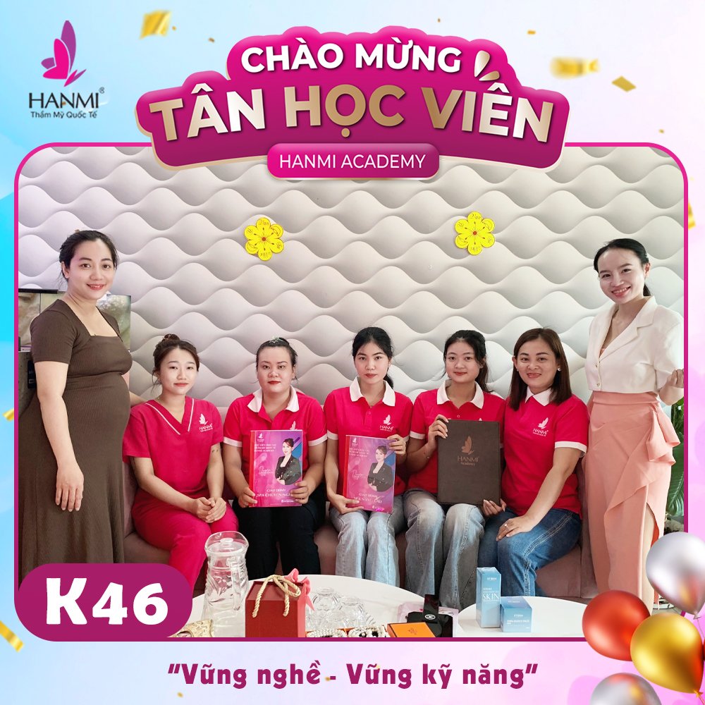 CHÀO MỪNG TÂN HỌC VIÊN HANMI ACADEMY K46 – BƯỚC KHỞI ĐẦU CHO HÀNH TRÌNH CHINH PHỤC ƯỚC MƠ